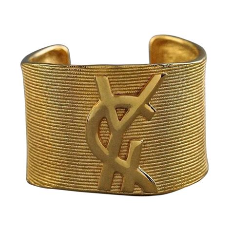 ysl bracelet gold price|yves saint laurent leather bracelet.